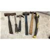 Image 2 : Assortment of Hammers, Pry Bars, Chisels, Files, Slate Ripper, Concrete Float