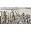Image 6 : Large Lot of Wrenches Including Combination, Adjustable, Open-End, Box-End, Crescent