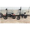 Image 1 : Pair of Jetson Bolt Electric Folding Bicycles with 12” Wheels and Disc Brakes, Needs Repairs