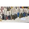 Image 10 : Assortment of Screwdrivers, Pliers, Vise-Grip, Channellock, C-Clamp, Hex Keys, Bits