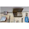 Image 7 : Assortment of Screwdrivers, Pliers, Vise-Grip, Channellock, C-Clamp, Hex Keys, Bits