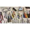 Image 9 : Assortment of Screwdrivers, Pliers, Vise-Grip, Channellock, C-Clamp, Hex Keys, Bits