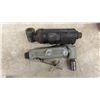 Image 4 : Husky 1/4” Angle Die Grinder Kit, Air Tools, Orbital Sander, Ratchet, Safety Goggles