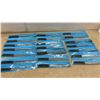 Image 3 : 21 New Serrated Knives and 1 Set Metal Tongs