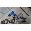 Image 5 : Assorted Hand Tools and Power Tools: Hammers, Clamps, Pliers, Heat Gun, Impact Wrench