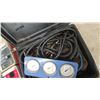 Image 6 : Heathkit Gemini II Metal Detector and Transmitter, Receiver, and Case with 3 Gauges and Hoses