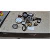 Image 1 : Assorted Gauges and Meters: Trerice Pressure Gauge, Total Hours, Hydrostatic, Oil Temp
