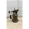 Image 4 : Vintage Brass Hand-Pumped Liquid Fuel Blow Torch, Hand-Crank Grinder and Horseshoes