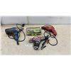 Image 1 : Mastercraft Impact Wrench, Model Ryobi Bit Set, 3/8” Power Drill and Timing Light