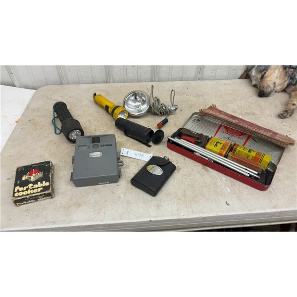 Outers Shotgun Cleaning Kit No. 478, Flashlights, EZ-Cam, Portable Cooker