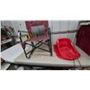 Image 1 : GCI Outdoor Freestyle Rocker Chair and Red Plastic Sled