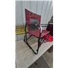 Image 3 : GCI Outdoor Freestyle Rocker Chair and Red Plastic Sled
