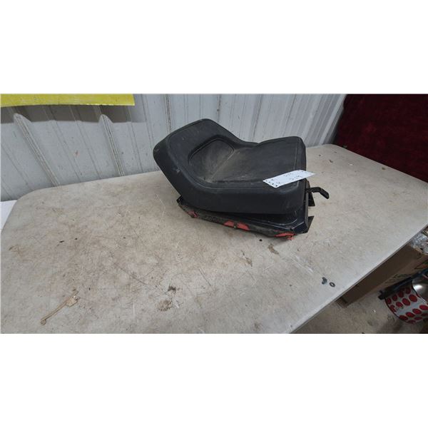 Black riding mower Seat and Base