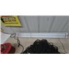 Image 5 : Red Bug Zapper, LED Shop Light, rope xmas lights and Black Bungee cargo cover