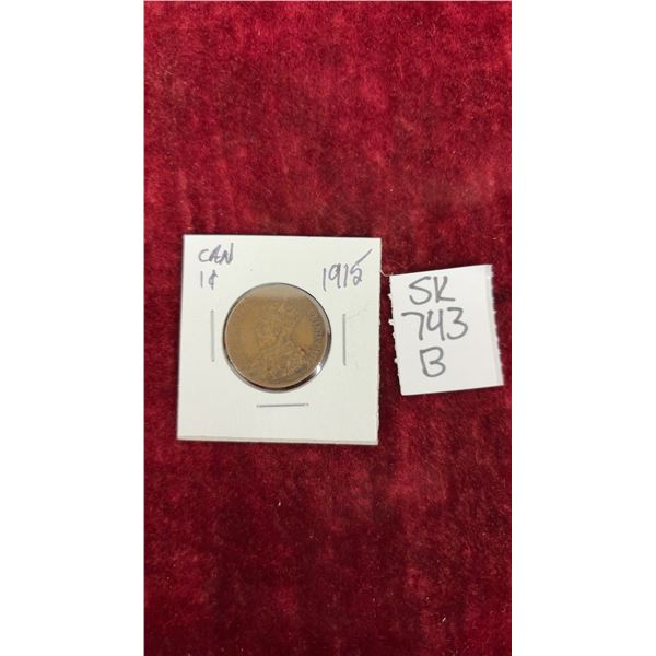 1915 Canada Large Penny