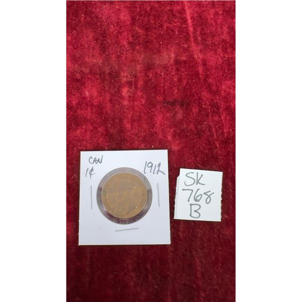 1912 Canada Large Penny