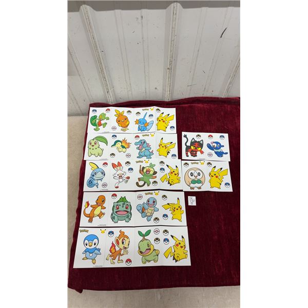 Large Pokémon Stickers