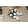 Image 2 : Halloween Décor Lot: Pumpkin Lawn Stakes, Witch Pumpkin, Jack-o'-Lantern, Lights