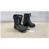 Image 1 : FXR Team Lace-Up Snowboard Boots, Black with White Accents, Size 6