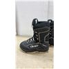 Image 6 : FXR Team Lace-Up Snowboard Boots, Black with White Accents, Size 6