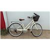 Image 11 : CCM Excelsior Women's Step-Through Cruiser Bicycle with Wicker Basket and Rear Rack