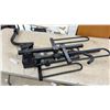 Image 1 : Hitch-Mounted Platform-Style 2-Bike Rack with 2” Receiver and Adjustable U-Shaped Cradles