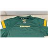 Image 2 : New with Tags CFL Edmonton Eskimos Jersey, Size Small