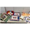 Image 1 : Three Handmade Quilted Items: Wall Hanging, Table Runner and Crib Quilt