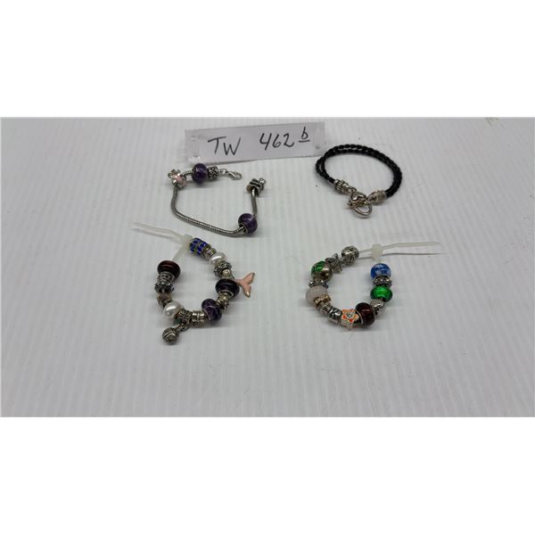 Pandora-Style, 2 Bracelets and 33 Charms