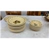 Image 7 : Metlox Poppy Trail California Provincial Rooster Dinnerware Set, Plates, Bowls, Cups and More, 93
