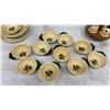Image 9 : Metlox Poppy Trail California Provincial Rooster Dinnerware Set, Plates, Bowls, Cups and More, 93