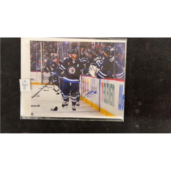 Autographed Winnipeg Jets Blake Wheeler Celebration Photograph
