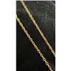 Image 4 : 18K Gold-Plated 32.0mm Simulated Diamond Cross Necklace with 18-Inch Chain
