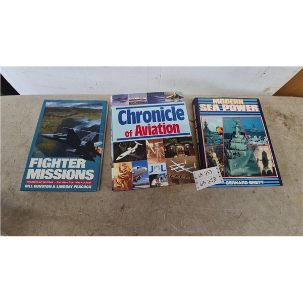 Fighter Missions, Chronicle of Aviation, and Modern Sea Power Books