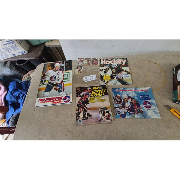 Dale Hawerchuk 1988 Molson Cup Winner Poster, 1989-90 Shoppers Drug Mart Calendar