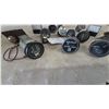 Image 3 : Assorted Gauges and Meters: Hyster Hour Meter, Yamaha Hour Meter, Fuel Gauge, Ammeter