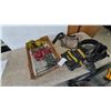 Image 1 : DeWalt Tool Belt, Leather Tool Pouch, 2 Ropes, and Work Gloves