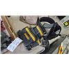 Image 2 : DeWalt Tool Belt, Leather Tool Pouch, 2 Ropes, and Work Gloves