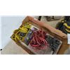 Image 4 : DeWalt Tool Belt, Leather Tool Pouch, 2 Ropes, and Work Gloves
