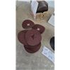 Image 3 : Assorted Sanding Discs, Sandpaper Roll, and Suction Cup Handle
