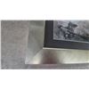 Image 4 : Vintage Framed Glass and Matted Art Print Depicting a WW1 Biplane, 25” x 22