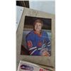 Image 2 : Winnipeg Jets Hockey Memorabilia: Autographed Player Photo, 1975-76 Roster, and Morehull and daily