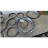 Image 4 : 10 Vintage Car Chrome Headlamp Covers and Tire Trim Rings