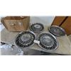 Image 1 : 1975-1984 Cadillac DeVille Fleetwood 15” Wire Hubcap Wheel Covers (4Pcs)