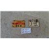 Image 1 : Two St. James Bicycle License Plates, 1945 and 1956