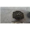 Image 4 : Four Western Belt Buckles: Pony Express, Rodeo, and Two Ornate Designs