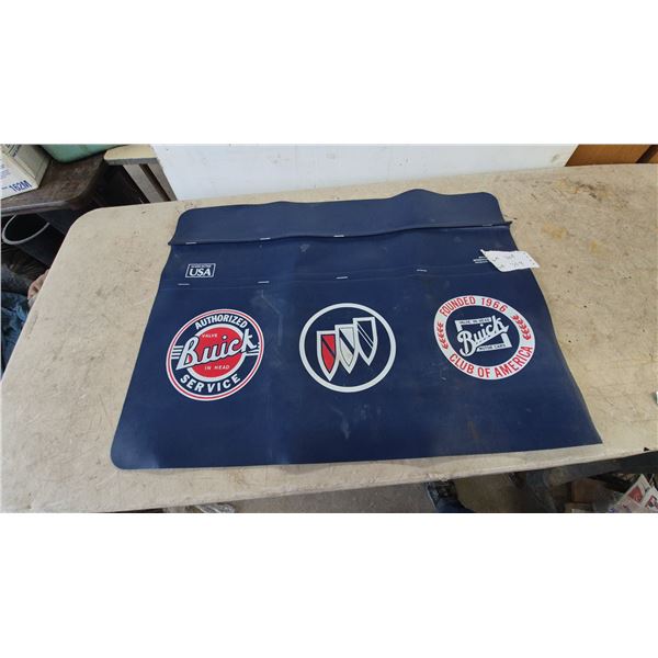 Vintage Chevy GM Buick Auto Service Mechanics Fender Cover Vinyl Garage, 34” x 25