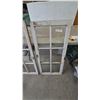 Image 2 : Pair of 6-Pane Wood and Glass Window Sashes, 20”×42”