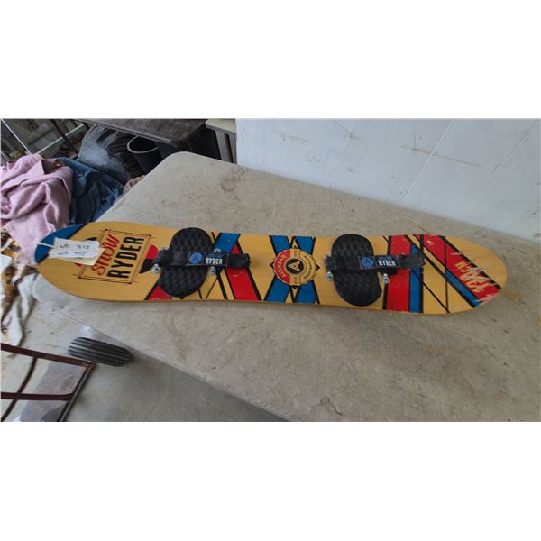 Airhead Snow Ryder Snowboard with Bindings