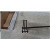 Image 3 : Vintage Iron railroad train twist/turn coal grapple fork.